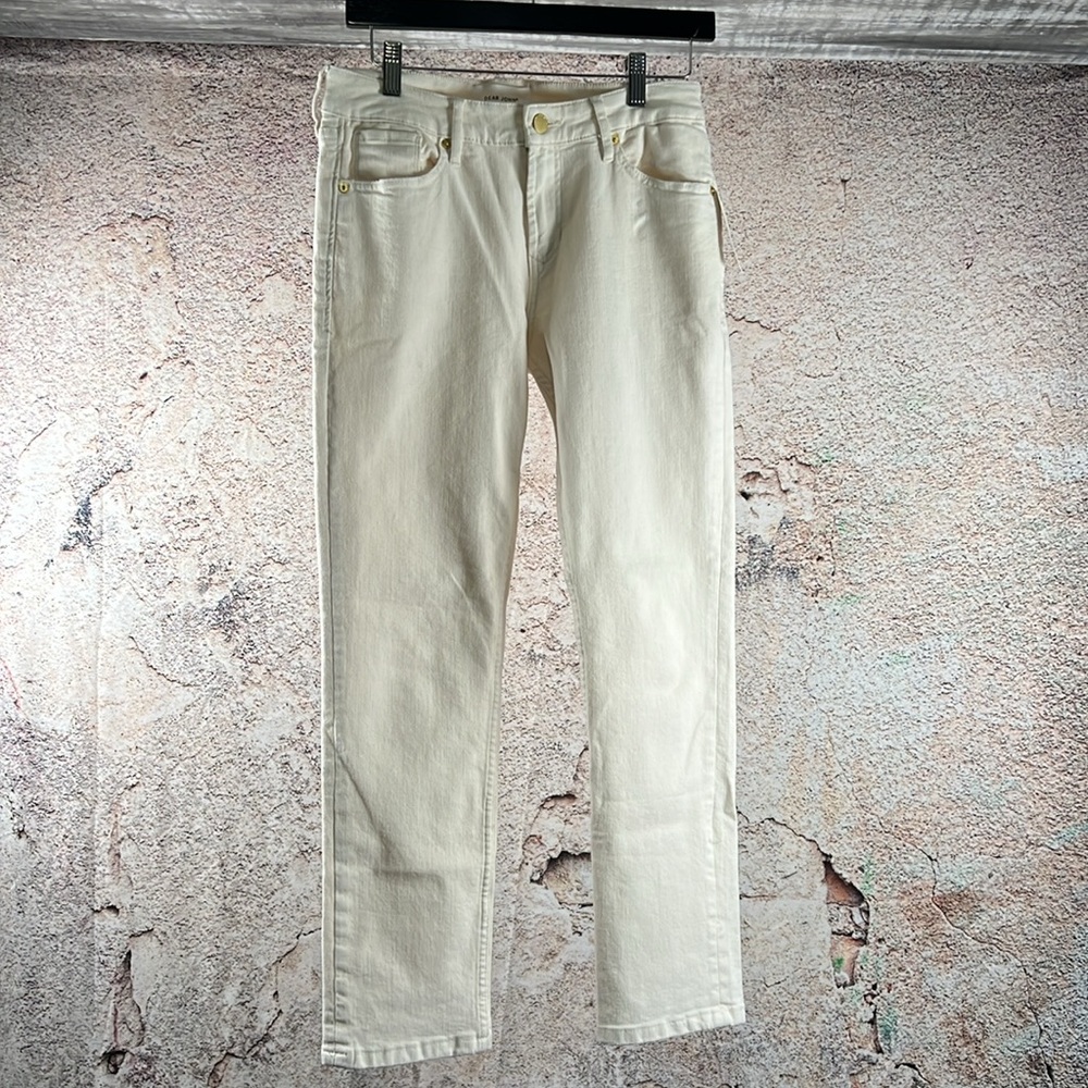 Anthropologie BLAIRE STRAIGHT LEG JEAN WHEAT dear John size 27   A485 - Picture 4 of 7